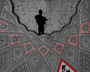 artwork by Abdulnasser Gharem