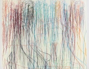 Artwork by Ghada Amer