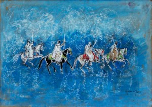 Artwork by Hassan El Glaoui