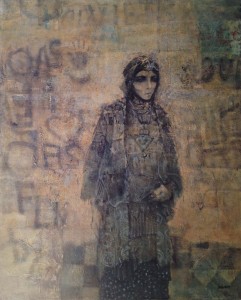 Artwork by Mohammed Issiakhem