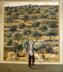 Artwork by Suleiman Mansour