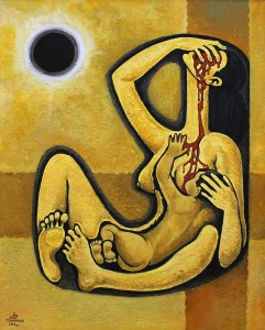 Artwork by Abdullah Al Muharraqi