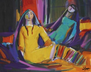 Artwork by Khadeir Al Shakarji