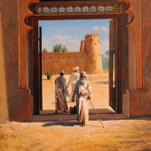 Abdoulhossein Mohseni painting