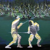 Hesam Rahmanian painting