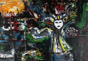 Artwork by Moza Al Suwaidi