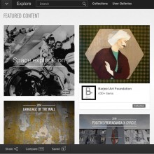 Barjeel artworks on Google Cultural Institute website