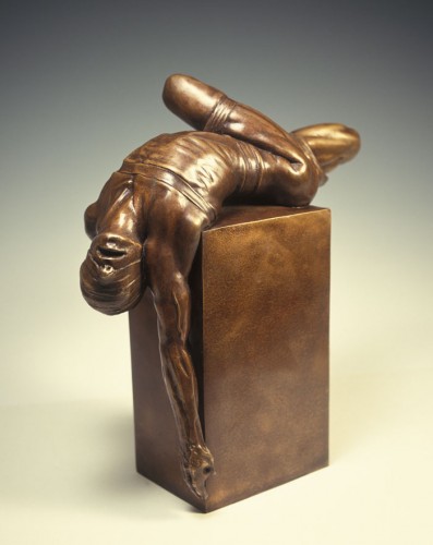 Sami Mohammed, Kuwait, b. 1943 / Statue of Sabra and Shatila, 1982, bronze, 58 x 25 x 68 cm