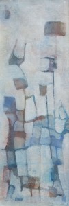 Watercolour, 29.5 x 10 cm, 1958