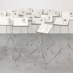 18 drawings, 18 notebooks, 18 desks dimensions variable, 200718 drawings, 18 notebooks, 18 desks dimensions variable, 2007