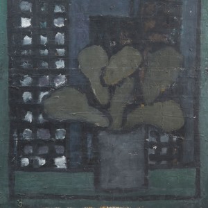 Oil on paper, 140 x 105 cm, 1988