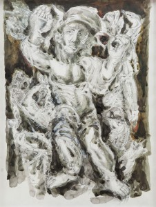 Watercolour on paper, 65 x 50 cm, 2014