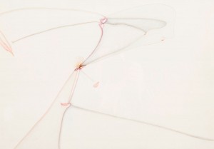 Drawing in ink and pencil, 34.5 x 48 cm, 1967 – 70