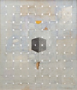 Acrylic and pencil on paper strips, 80 x 60 cm, 1999