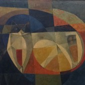 Oil on wood, 90.5 x 131 cm, 1964