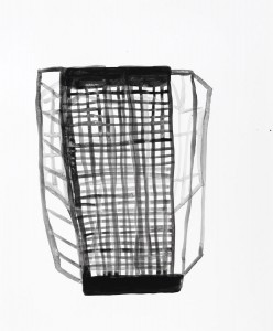 Watercolour on tracing paper, 43 x 35 cm, 2014