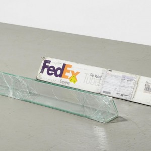 FedEx Tube by Walead Beshty