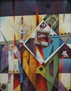 Artwork by Abdullah Al Muharraqi