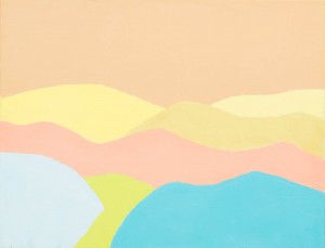 Artwork by Etel Adnan
