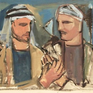 Gouache by Mahmoud Hammad