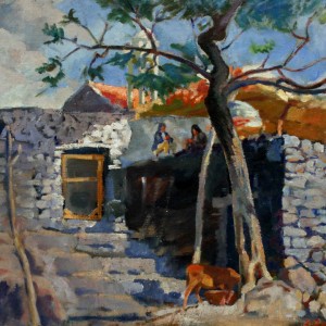 Painting by Saliba Douaihy