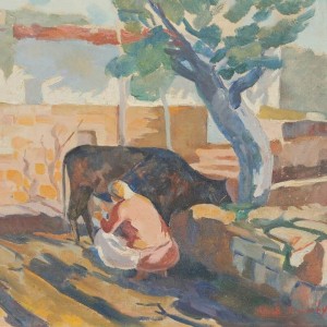 Painting by Saliba Douaihy