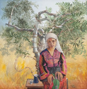 Artwork by Suleiman Mansour