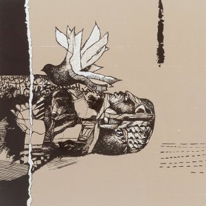 Silkscreen artwork by Dia Azzawii