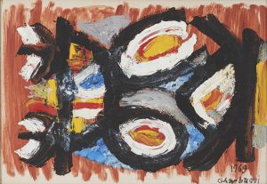 Painting by Jilali Gharbaoui
