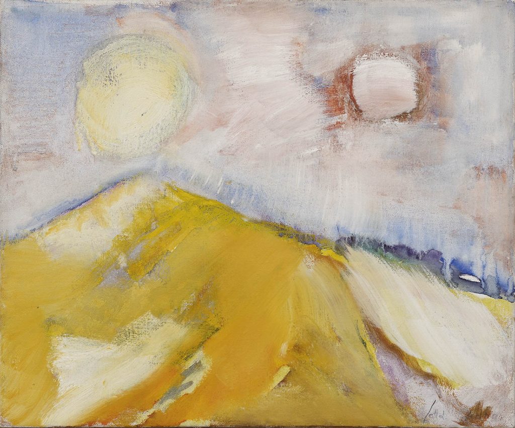 Etel-Adnan-and-Simone Fattal_La_Montagne