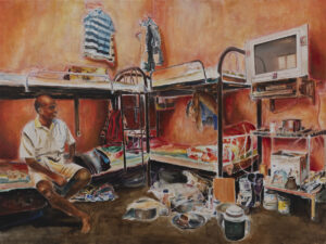 Artwork by Mohammed Kazem